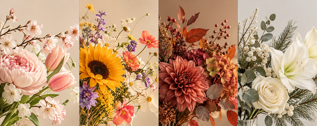Welke bloemen passen bij welk seizoen ?