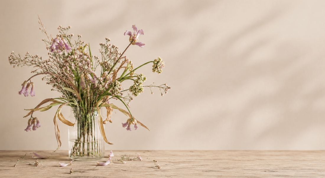 Zijden bloemen of verse bloemen?
