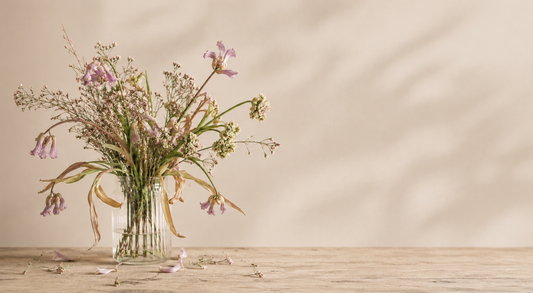 Zijden bloemen of verse bloemen?