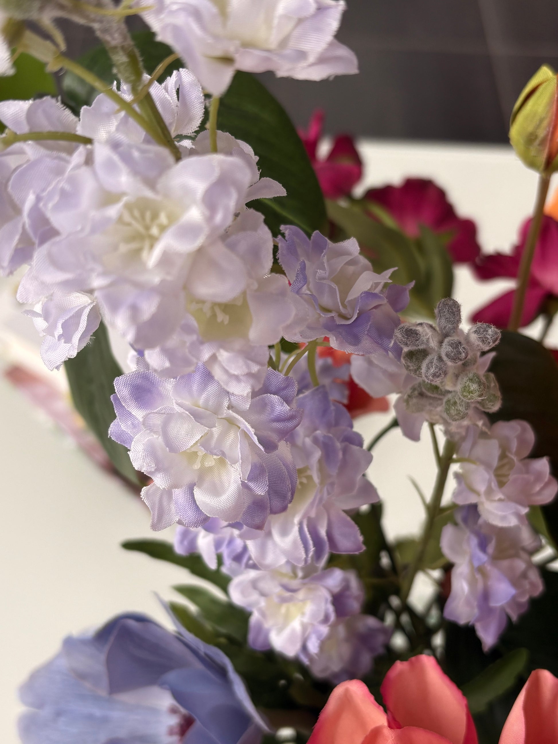 Kunstbloem delfinium lila