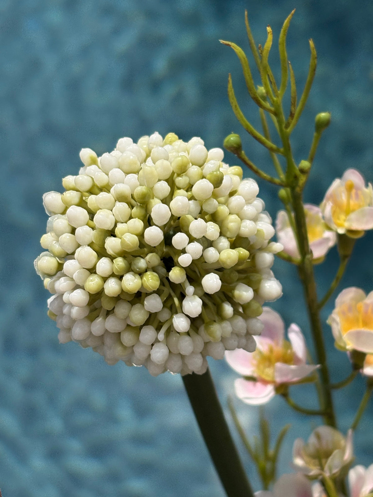 kunstbloem alium wit