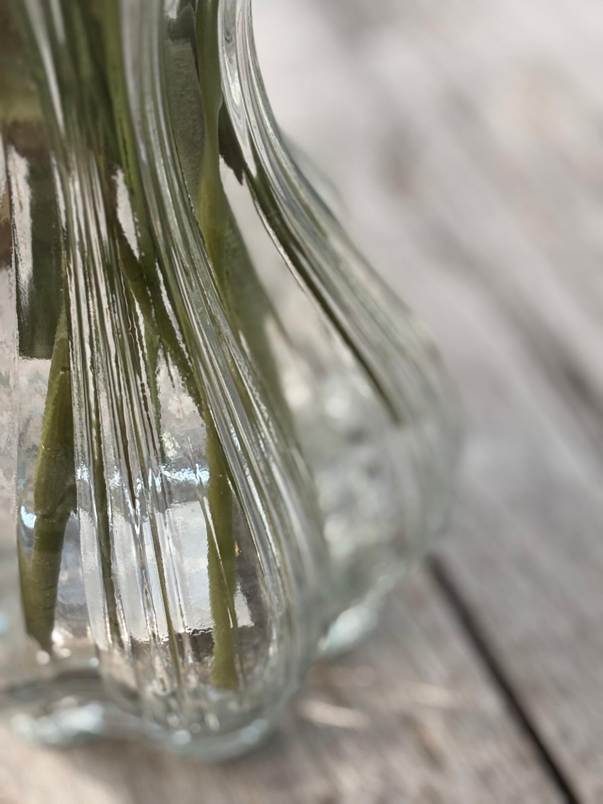 glazen vaas venice detail