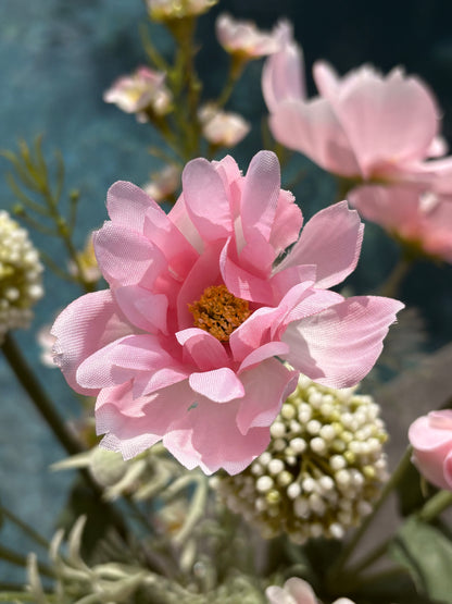 zijdebloem cosmos roze