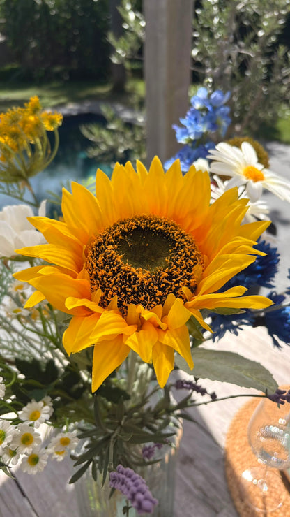 zonnebloem zijde