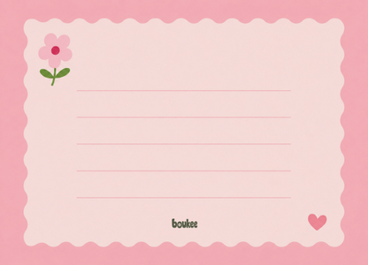 Kaartje 'For you, with love'