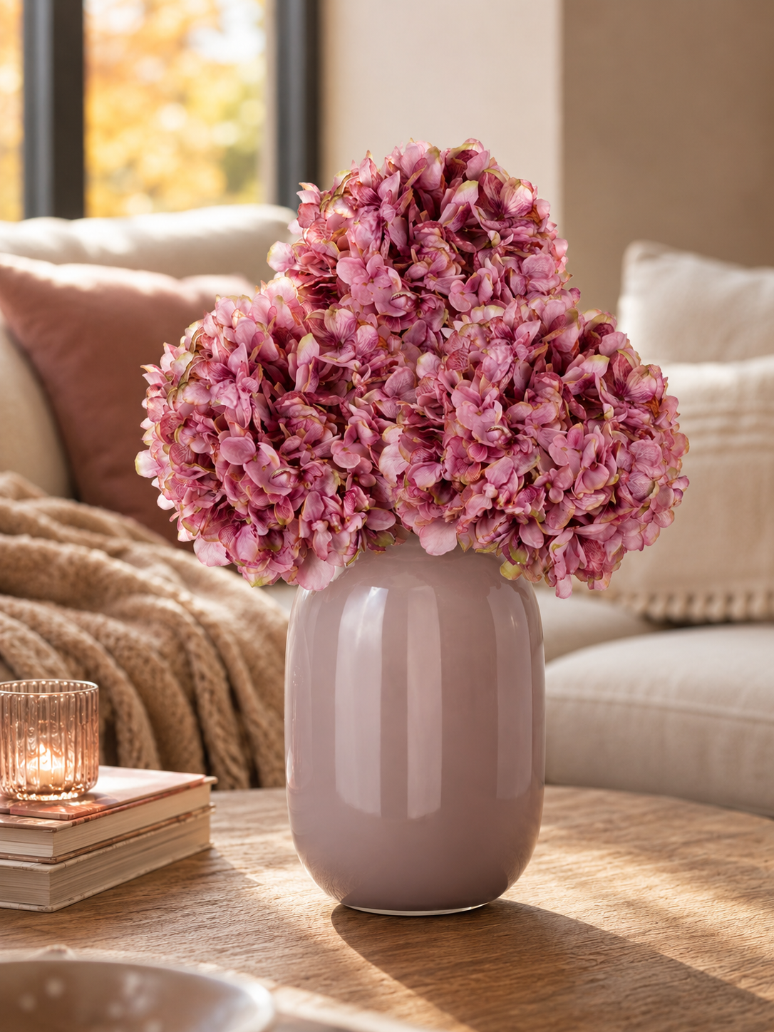 Cannes taupe | glazen bolvaas