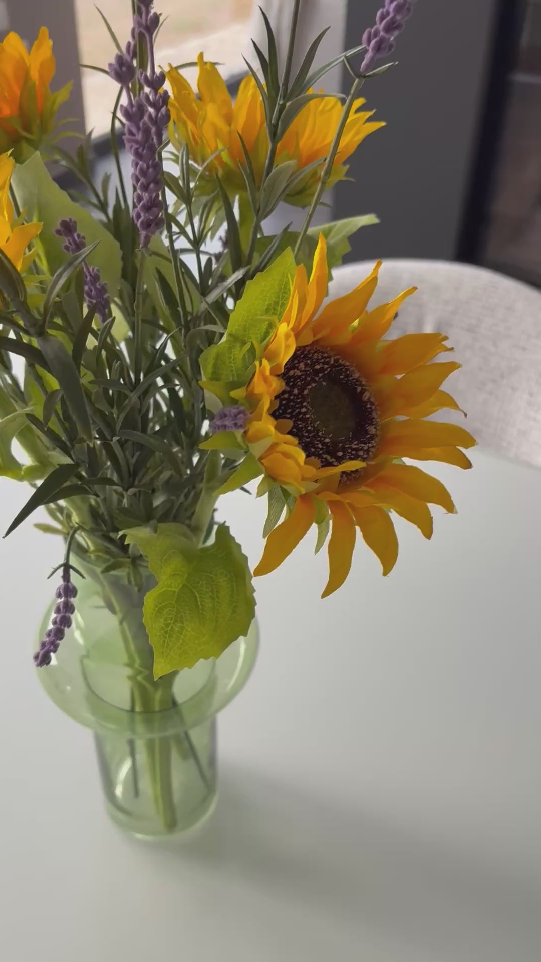 Zonnebloemen pretty provence kunstboeket