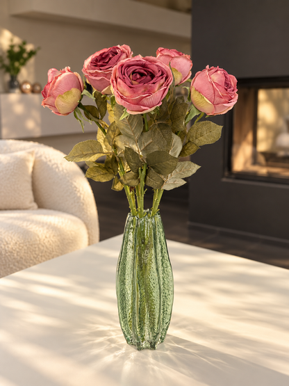 Rose Romance oudrose | zijden boeket met rozen