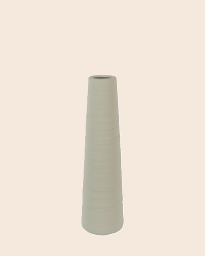Tokyo L beige | smalle vaas in keramiek