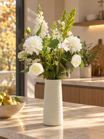 Tokyo M marron | vase en céramique étroit