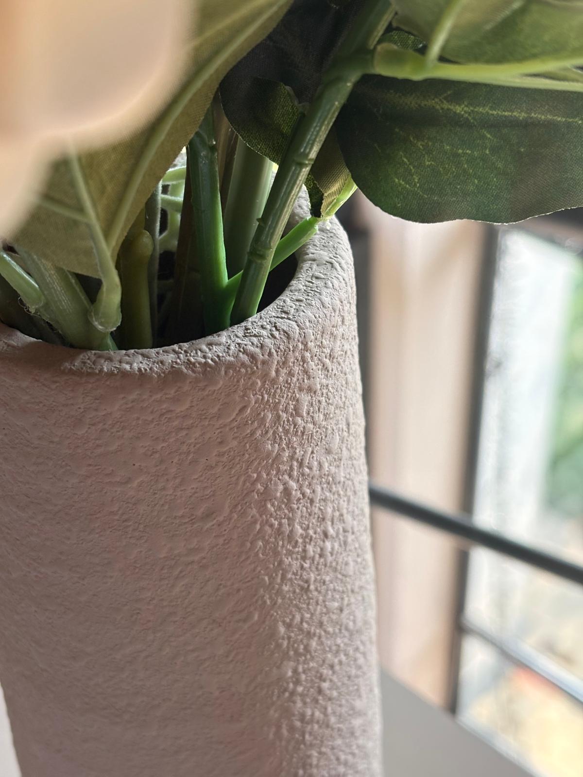 Tokyo M marron | vase en céramique étroit