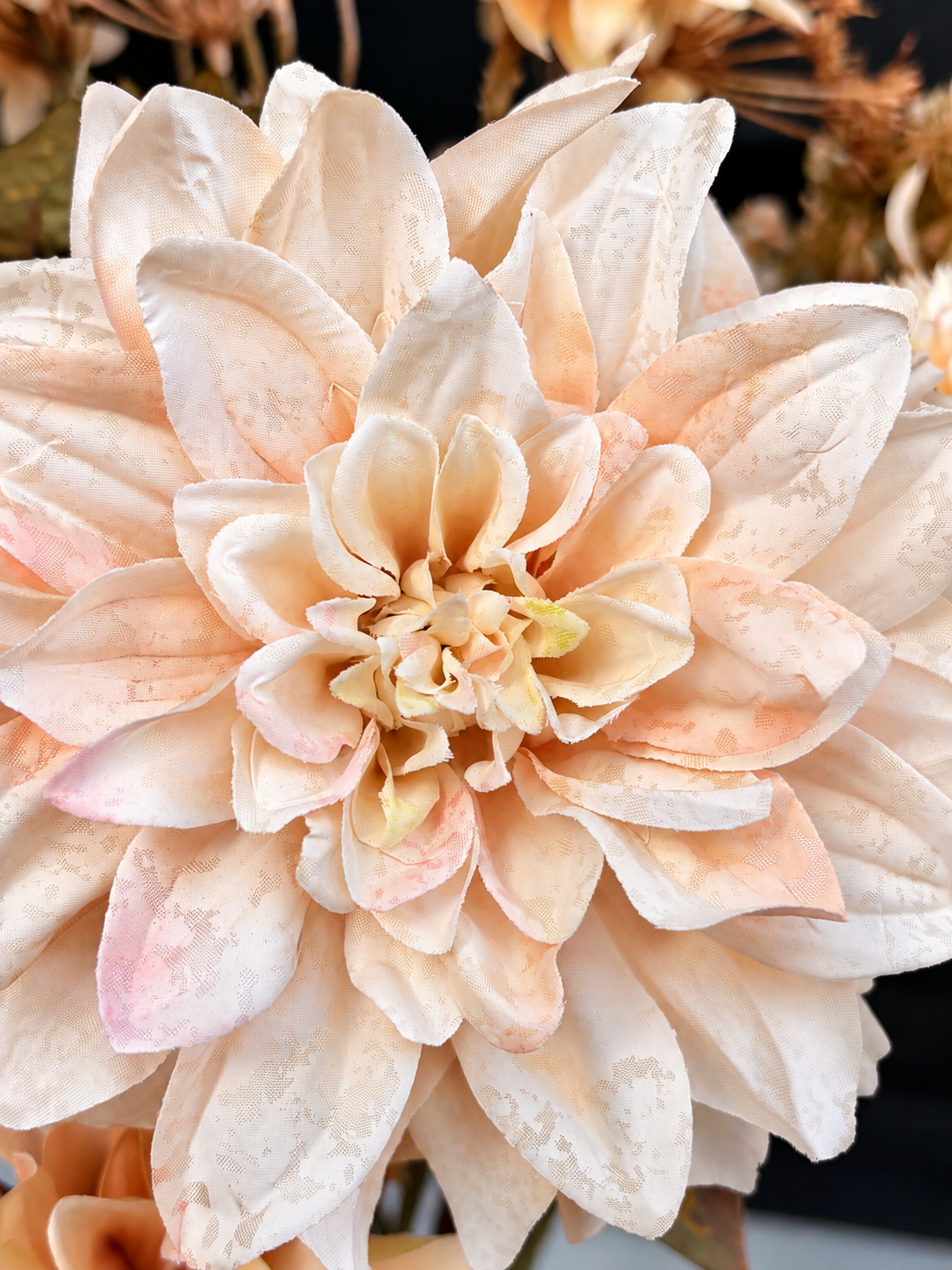 zijdebloem chrysant neutraal