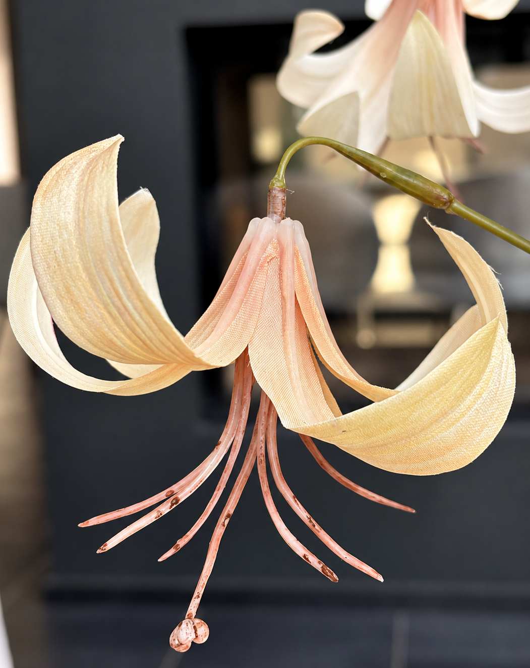 zijdebloem lelie creme