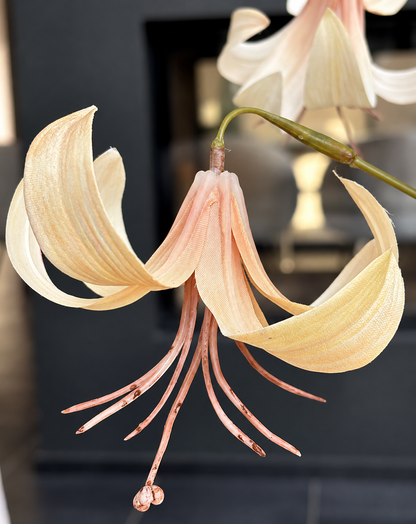 zijdebloem lelie creme