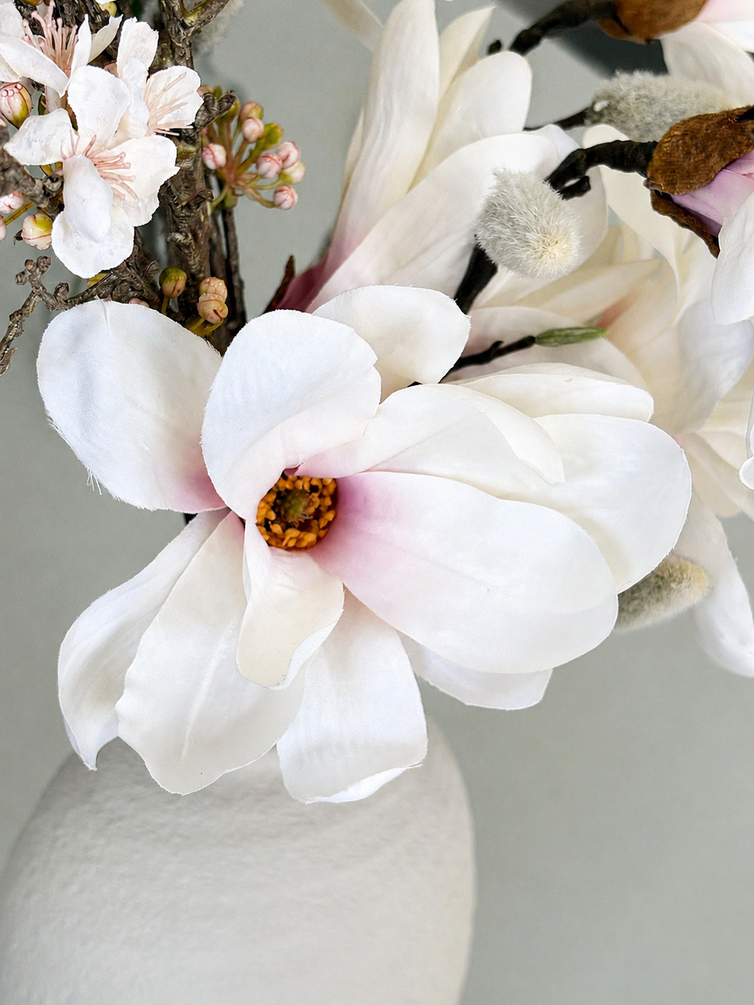 zijdenbloem magnolia japandi